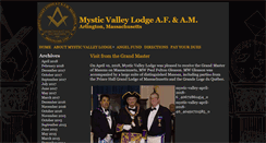 Desktop Screenshot of mysticvalleylodge.org